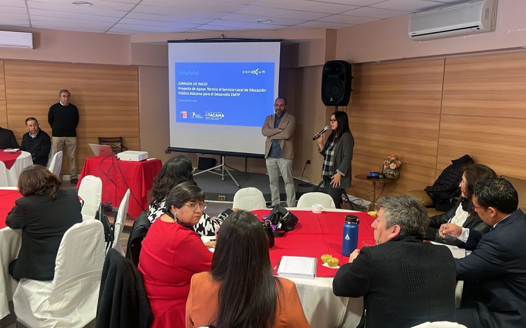 CONEXIUM inicia gestión en SLEP de Atacama