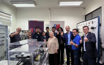 Visita al Laboratorio de Operaciones Unitarias del DFT UNAP