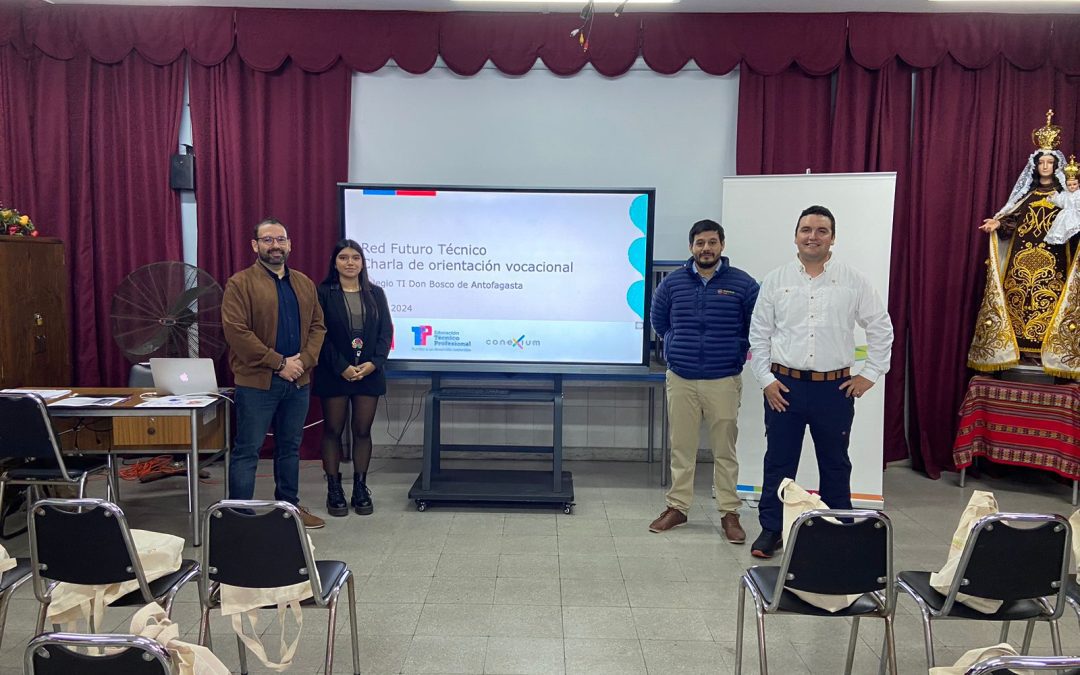 Exitosa Charla Vocacional en el marco del Nodo de Energía e Industria Antofagasta